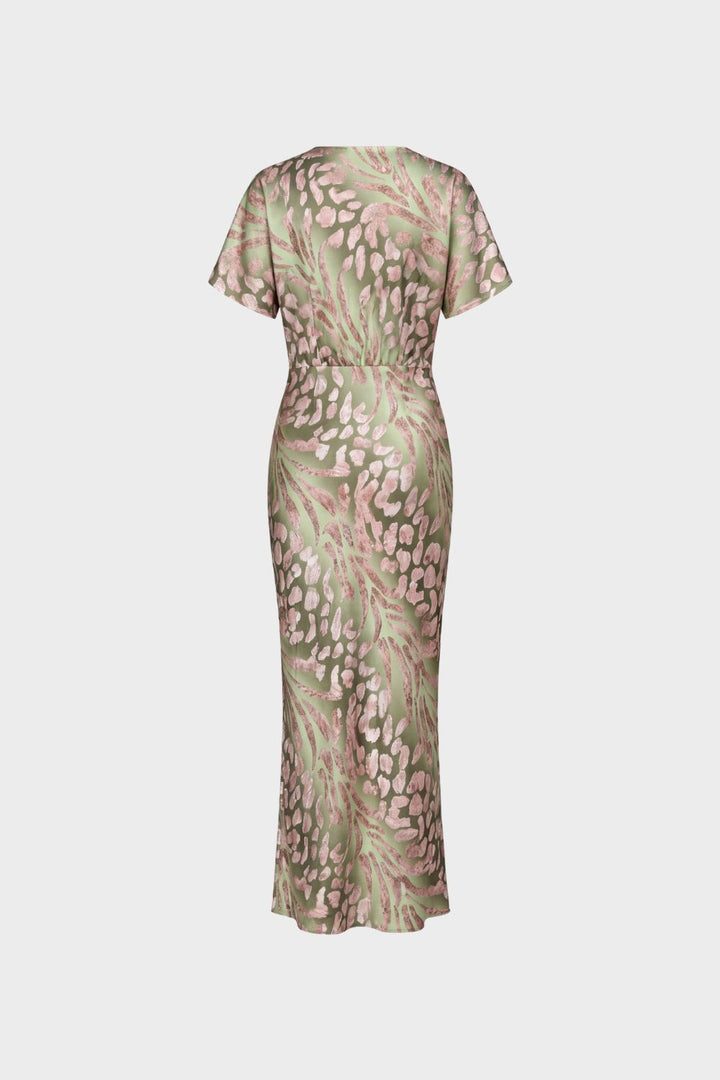 Damen Hochzeitsgast Maxikleid | Wickel