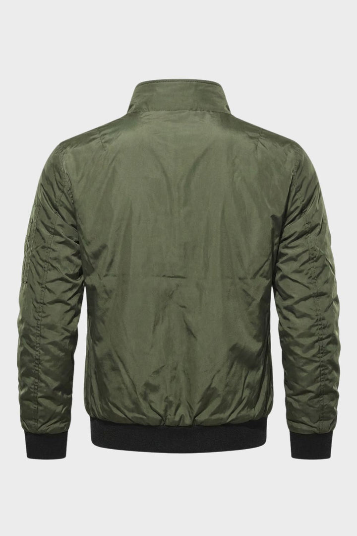 Bomberjacke Herren mit Reißverschluss und Stehkragen – Model 2