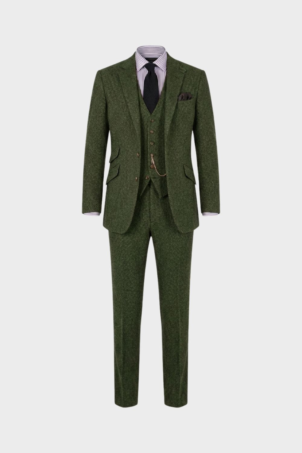 Herren Tweed Anzug | Dreiteiler