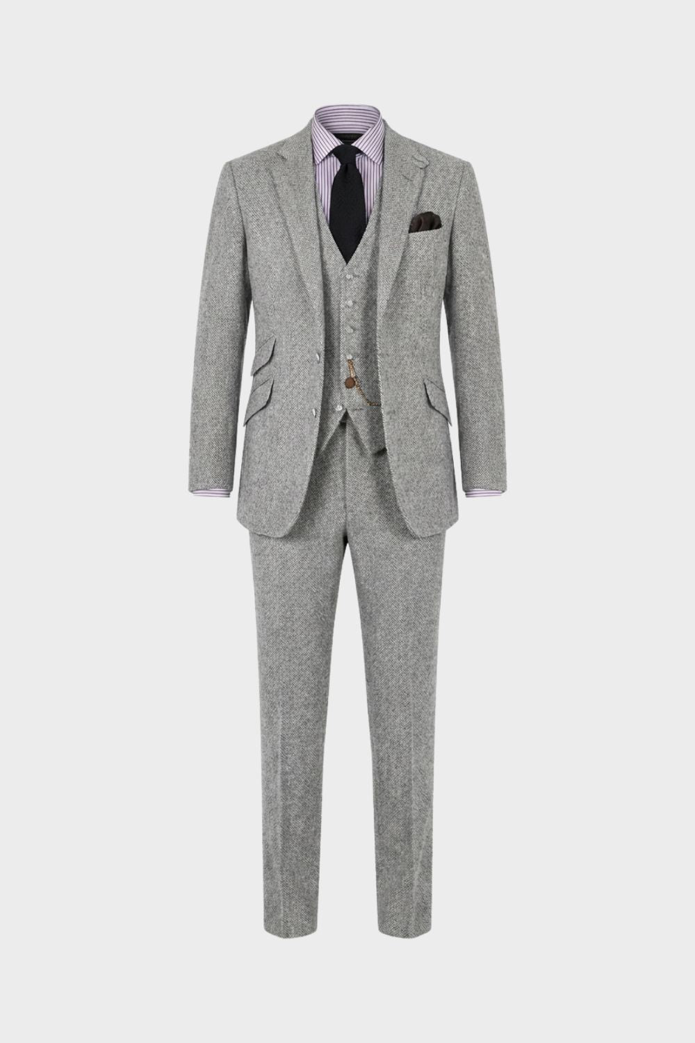 Herren Tweed Anzug | Dreiteiler