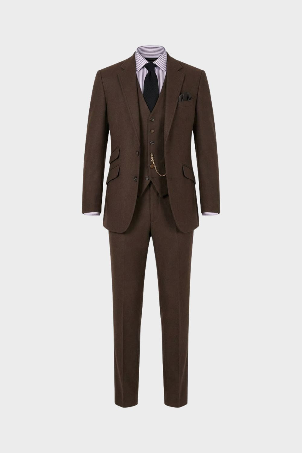 Herren Tweed Anzug | Dreiteiler