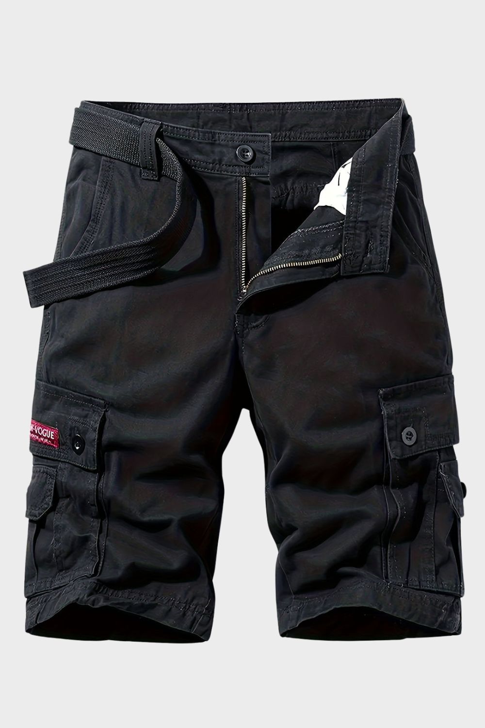 Cargo Shorts Herren kurze Hose mit Taschen und Gürtel – Model 2