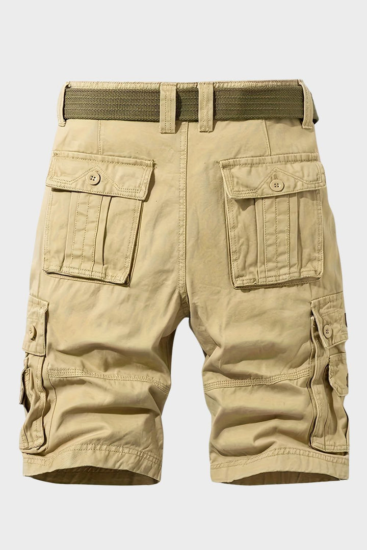 Cargo Shorts Herren kurze Hose mit Taschen und Gürtel – Model 2