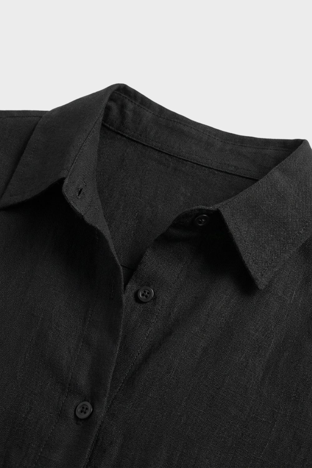 Damen Hemdblusenkleid lang mit Knopfleiste