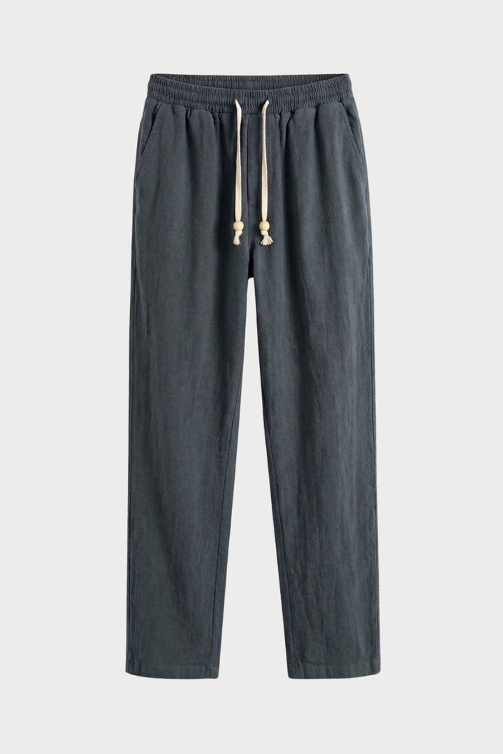 Herren Tapered Linenhose – Japan – Rückansicht