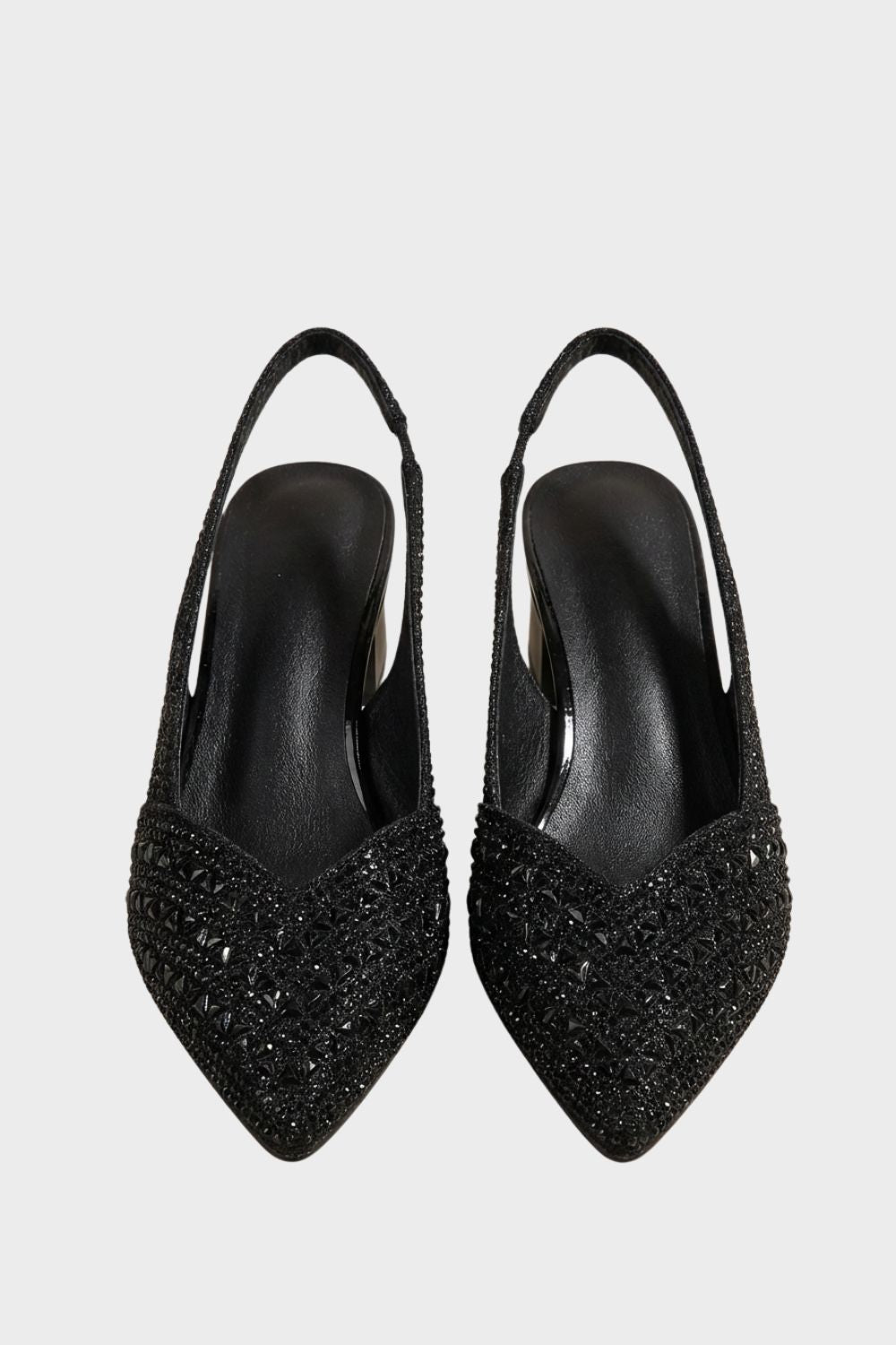 Damen Slingback Pumps | Strass