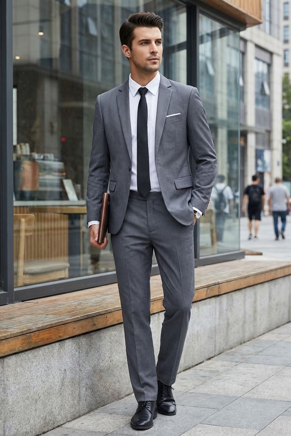 Herren Anzüge &amp; Business-Sets – Eleganter Zweiteiler mit modernem Schnitt
