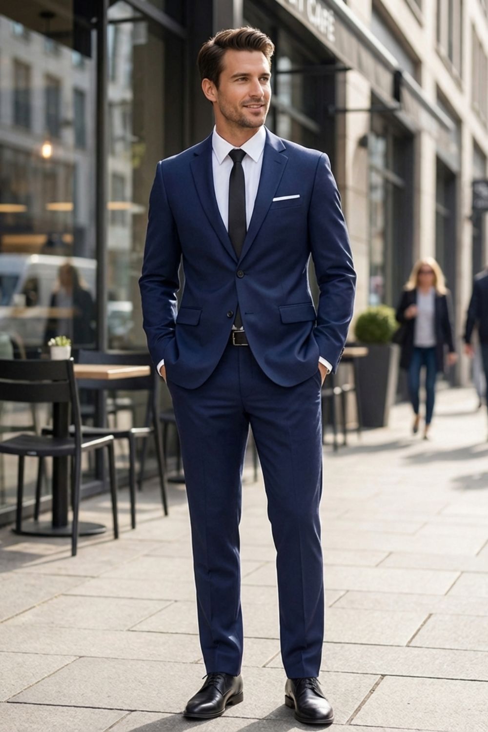 Herren Anzüge &amp; Business-Sets – Eleganter Zweiteiler mit modernem Schnitt