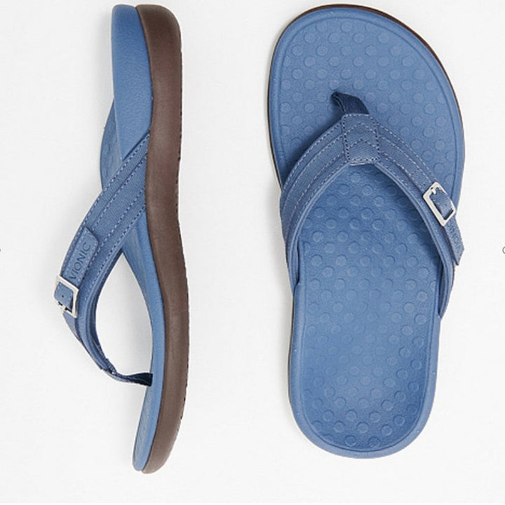 Damen Sommer-Zehentrenner – Variante in Hellblau