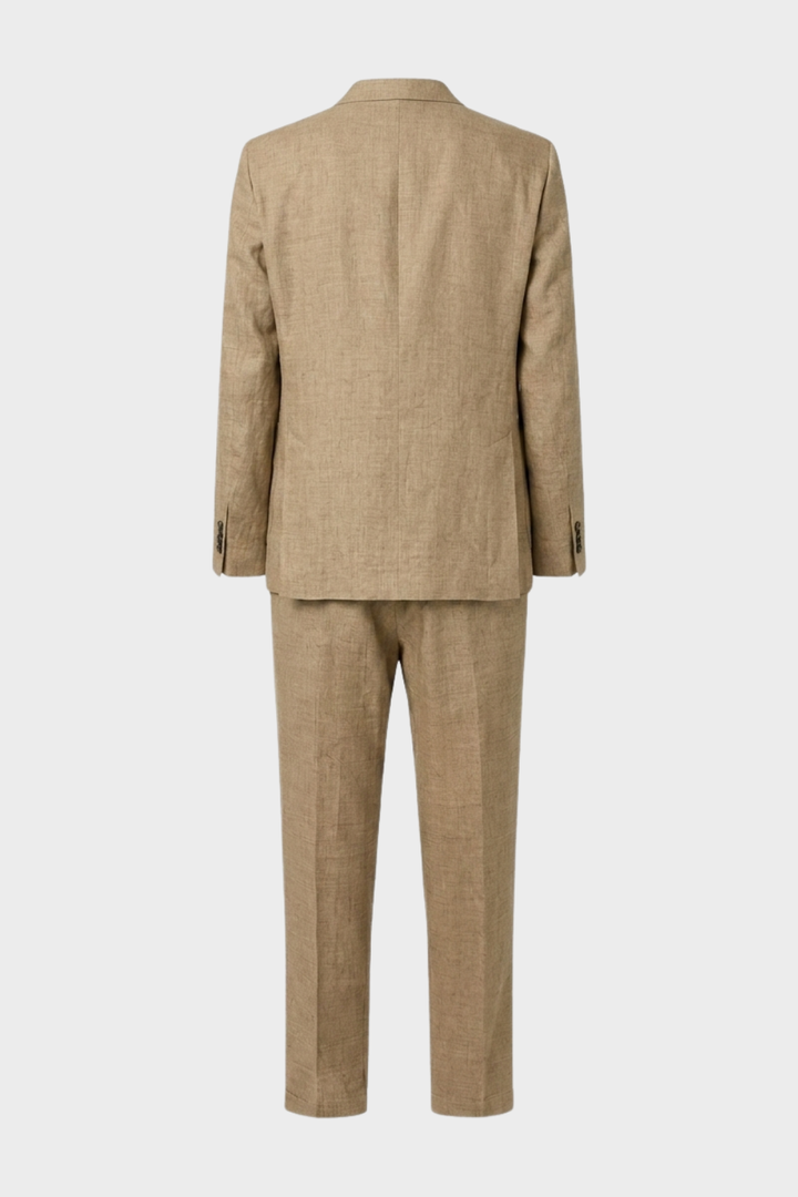 Herren Anzug Zweiteiler – Leinen – Lifestyle-Look