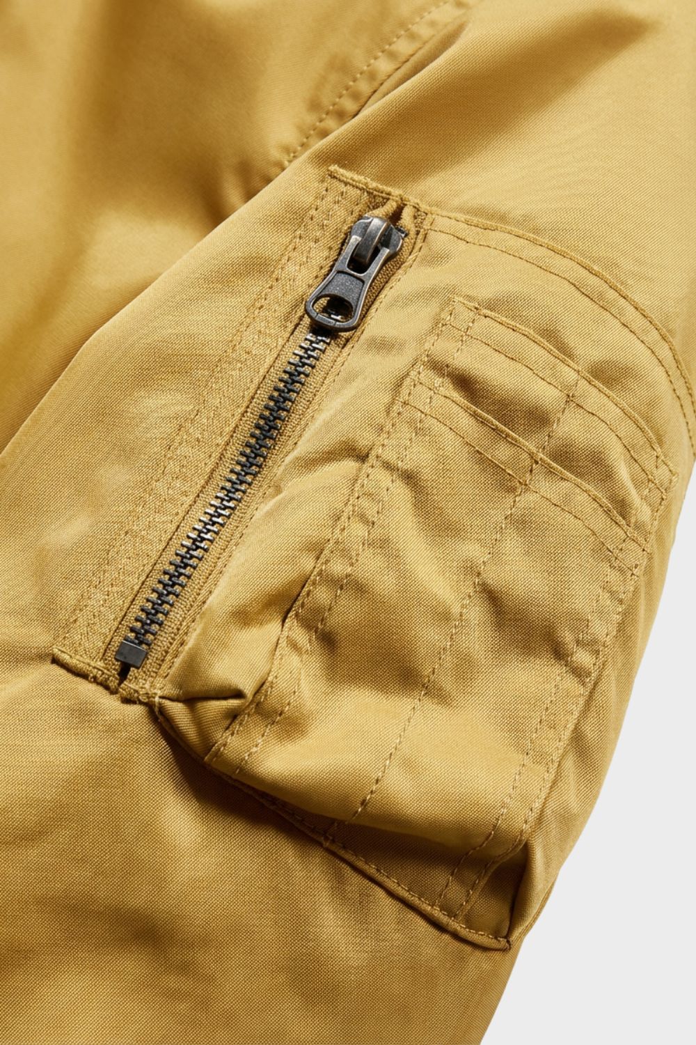 Bomberjacke Herren Fliegerjacke mit Reißverschluss