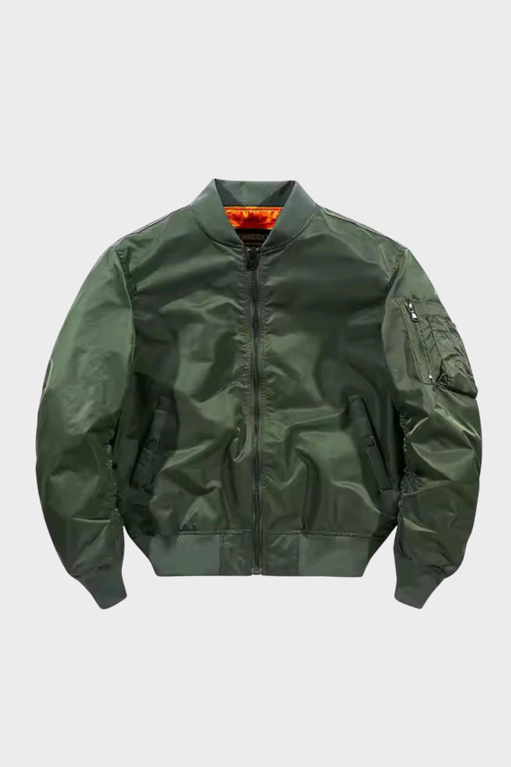 Bomberjacke Herren Fliegerjacke mit Reißverschluss