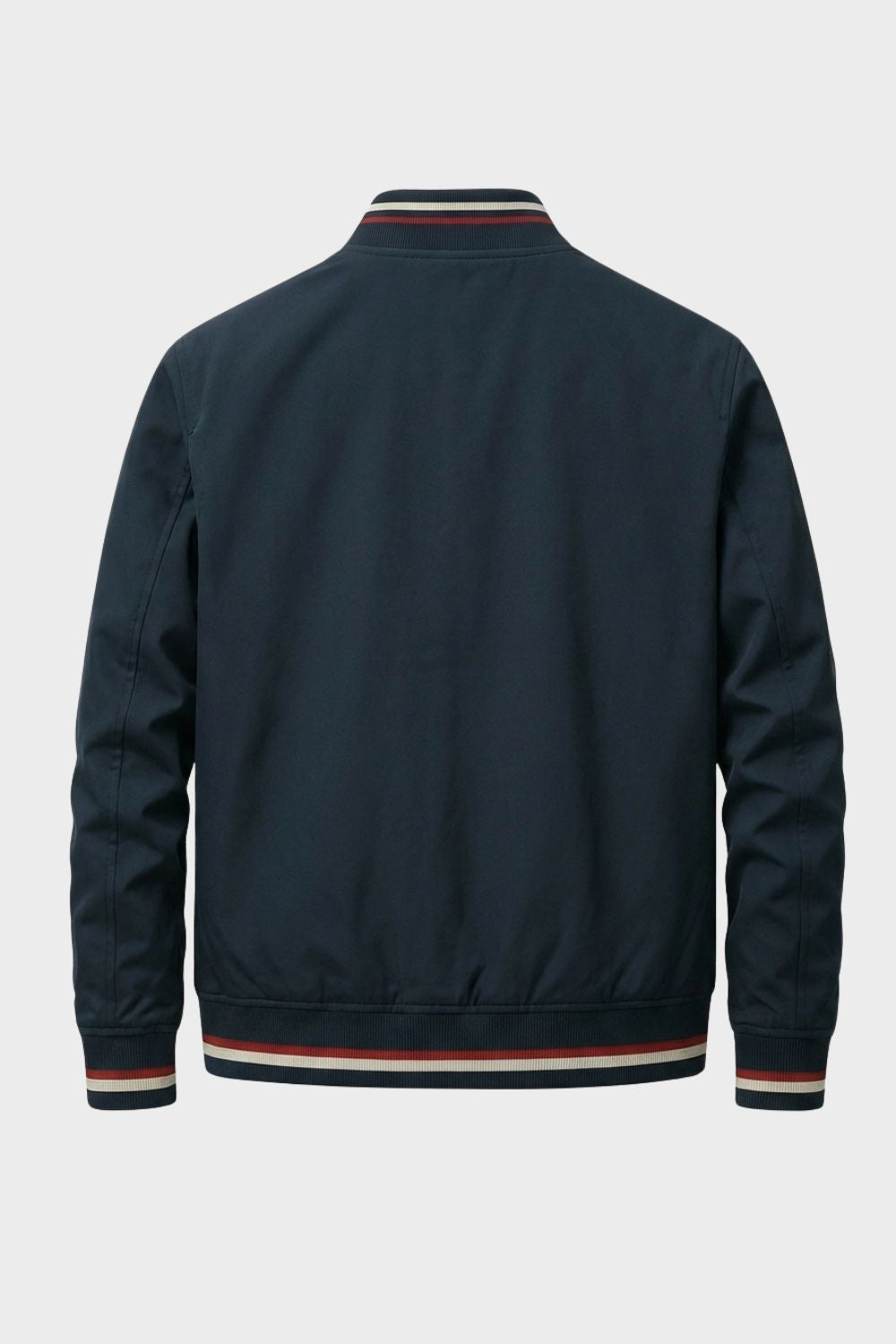 Bomberjacke Herren mit Reißverschluss und Stehkragen