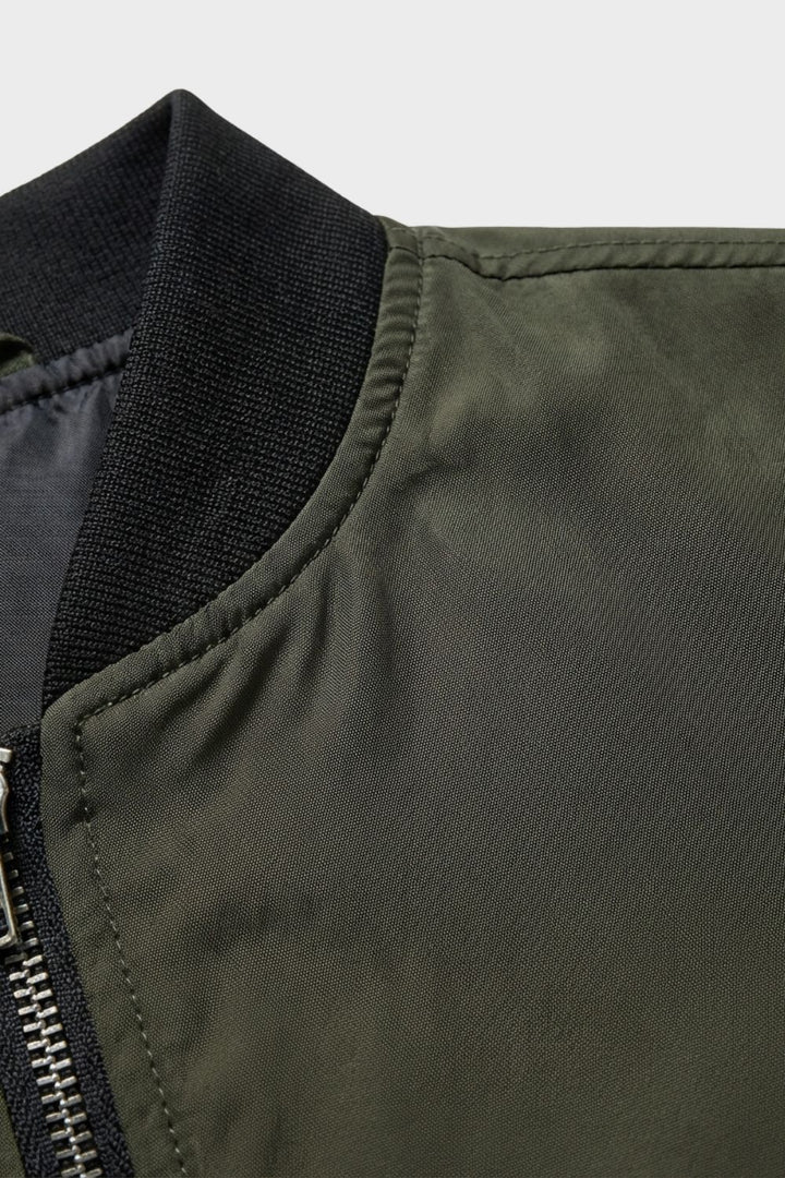 Bomberjacke Herren mit Reißverschluss und Stehkragen – Model 3