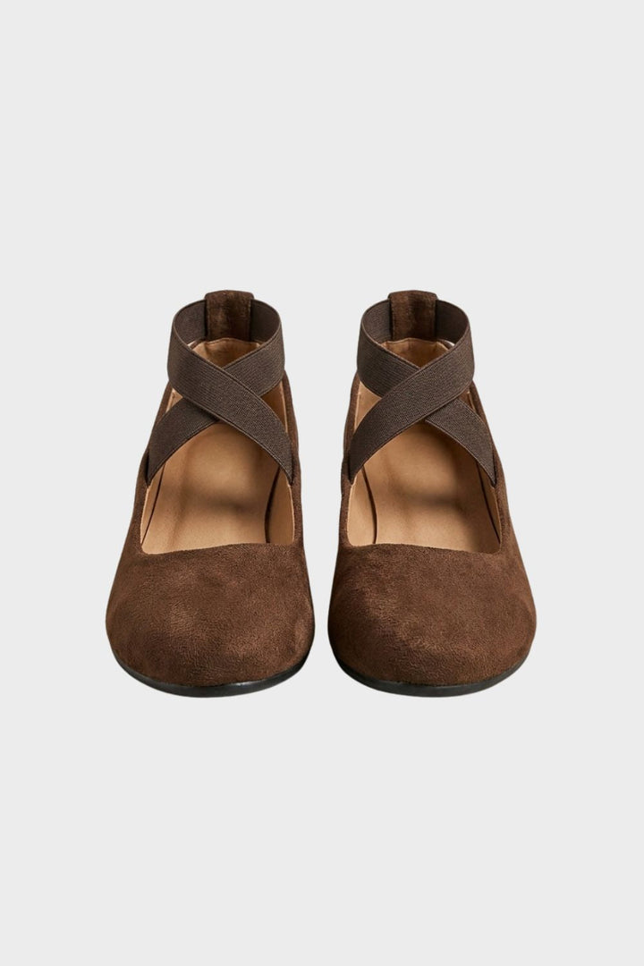 Damen Ballerinas | Kreuzriemen