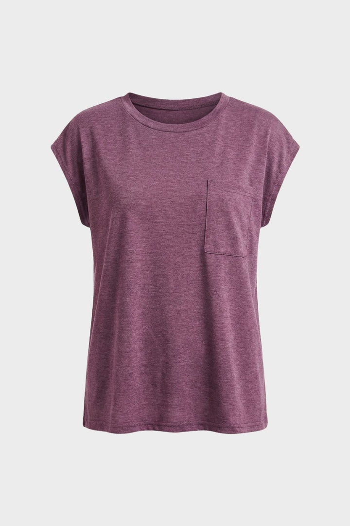 Damen Basic Tee – Loose Crew – Rückansicht