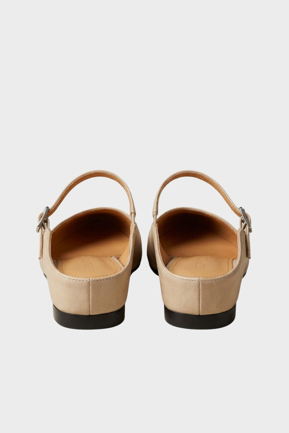 Damen Bequeme Pantoletten | Beige