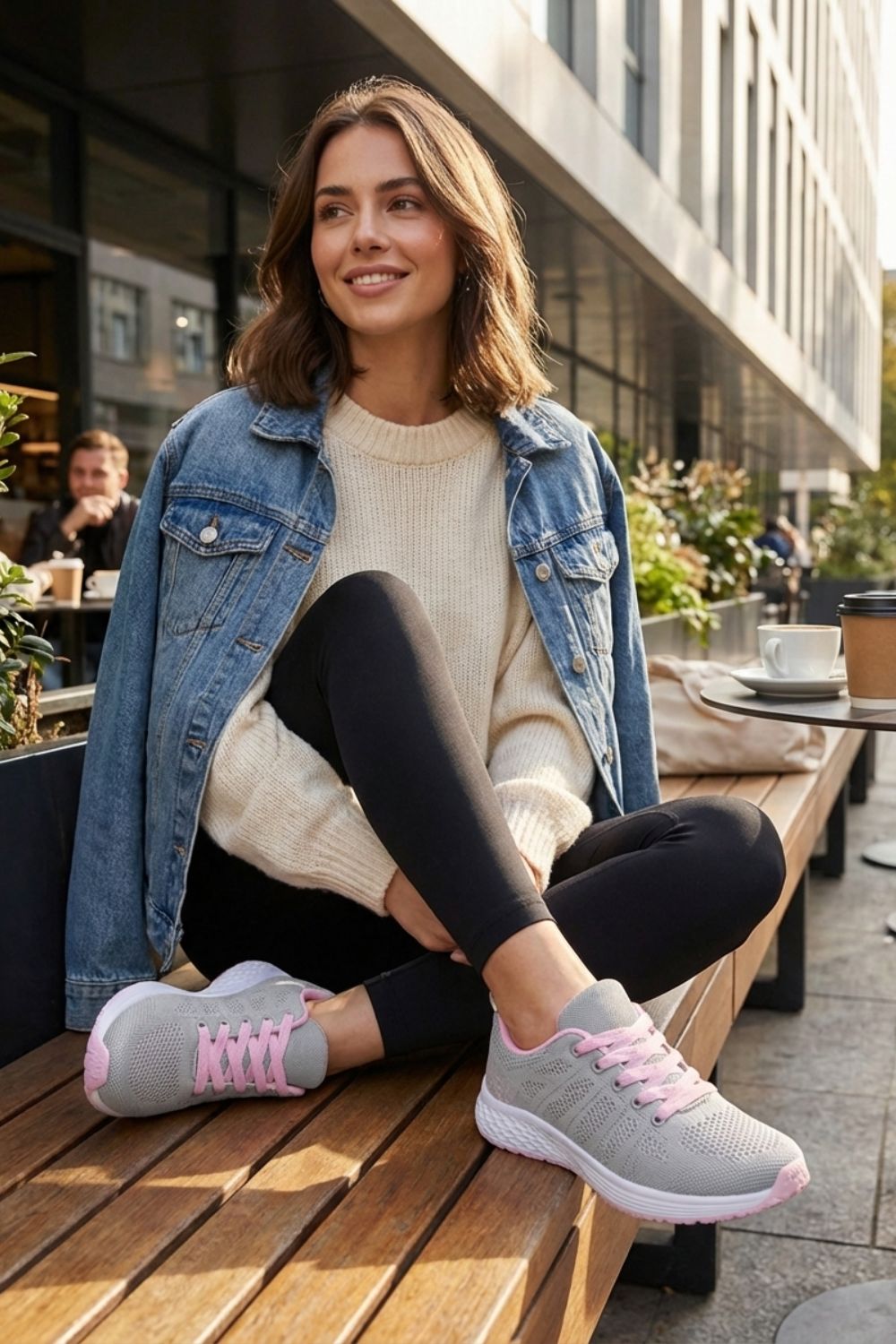 Damen Bequeme Sneaker | Weiß