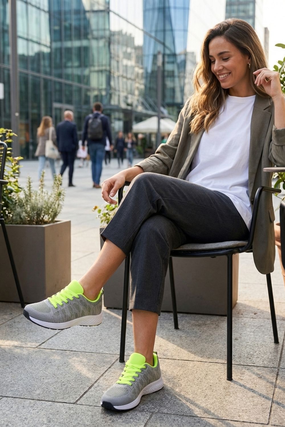Damen Bequeme Sneaker | Weiß