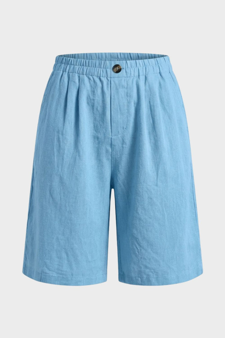 Damen Bermuda Shorts – Leinen – Styling-Inspiration