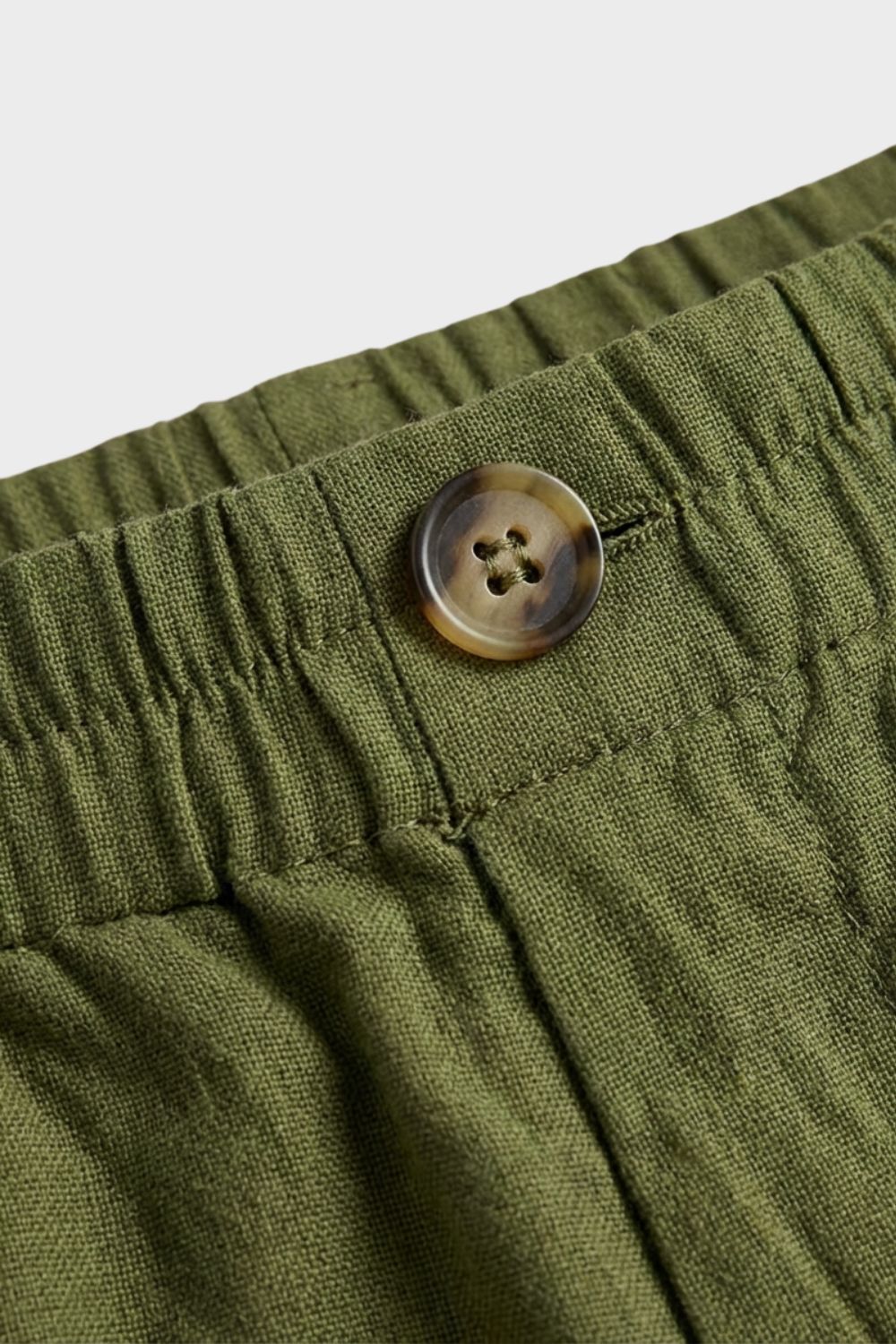 Damen Bermuda Shorts – Leinen – Profil-Ansicht