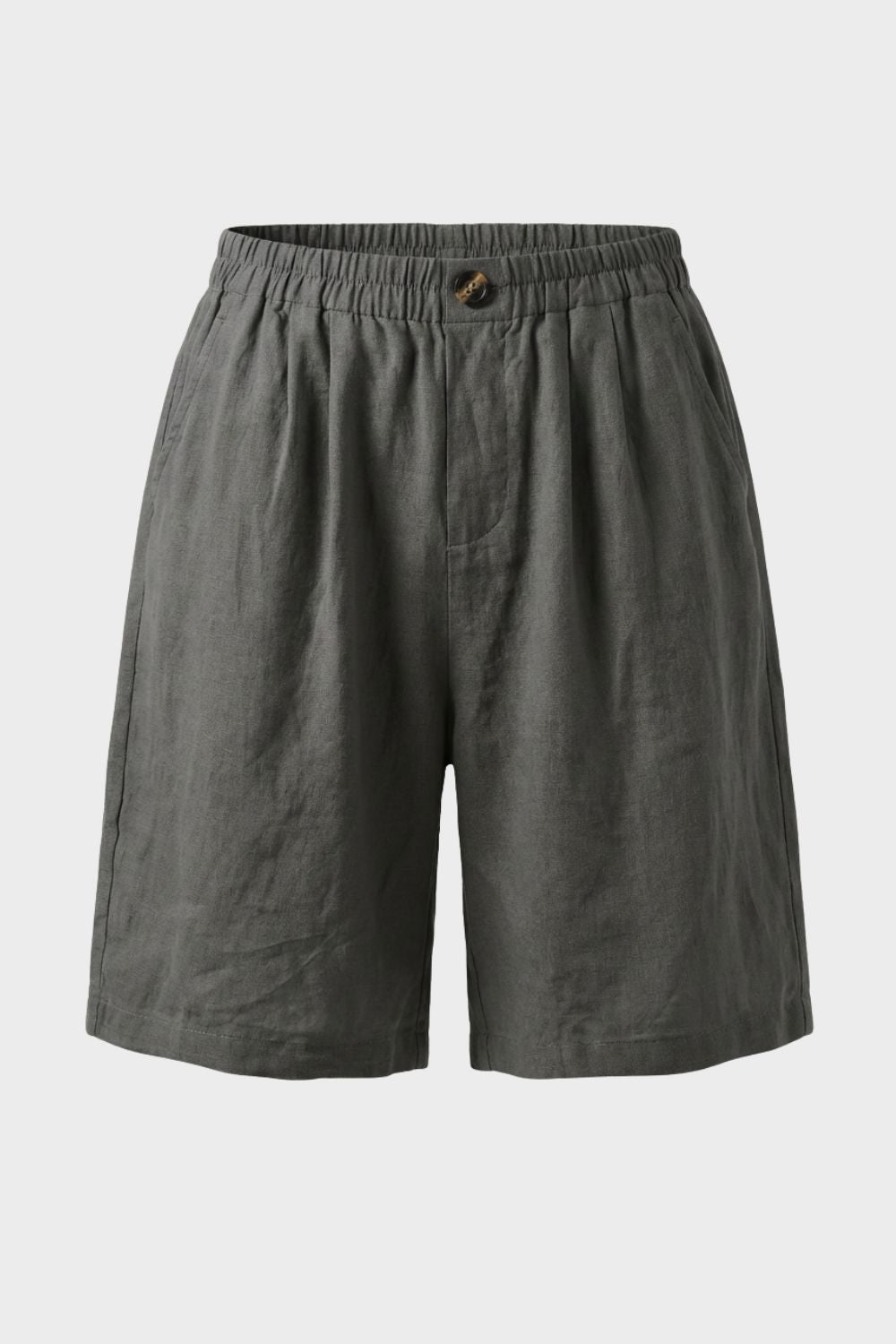 Damen Bermuda Shorts – Leinen – Lifestyle-Look