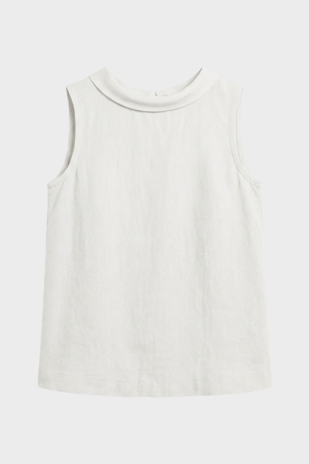 Damen Bluse ärmellos mit Rundhals