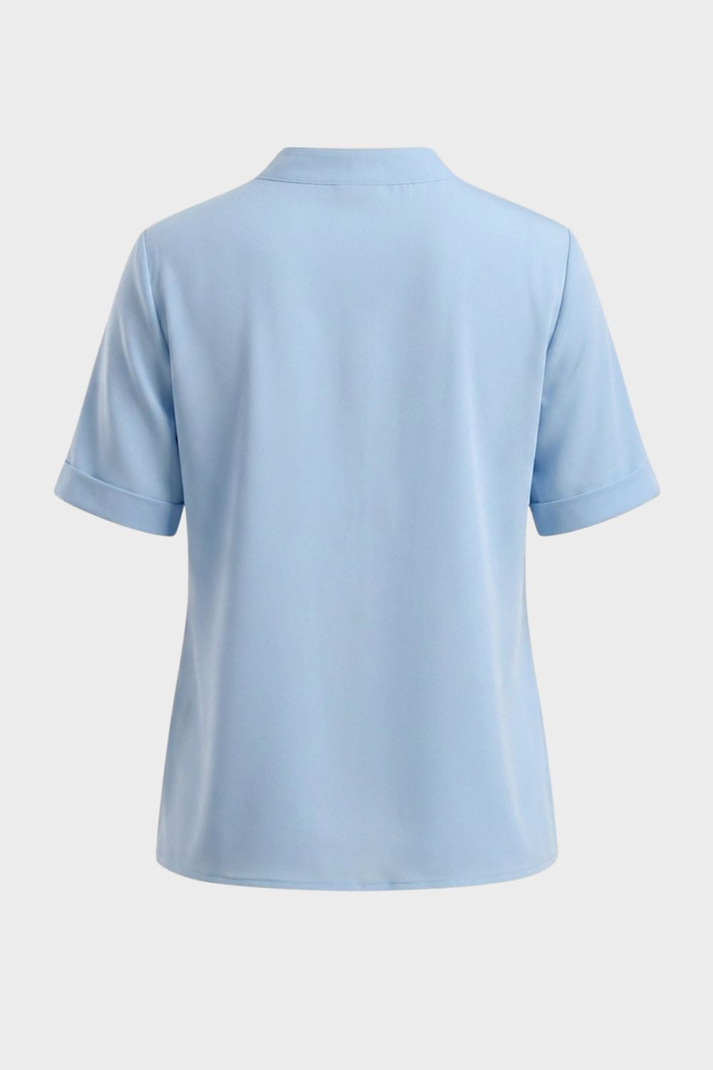Damen Bluse | V-Ausschnitt Sommer – Profil-Ansicht