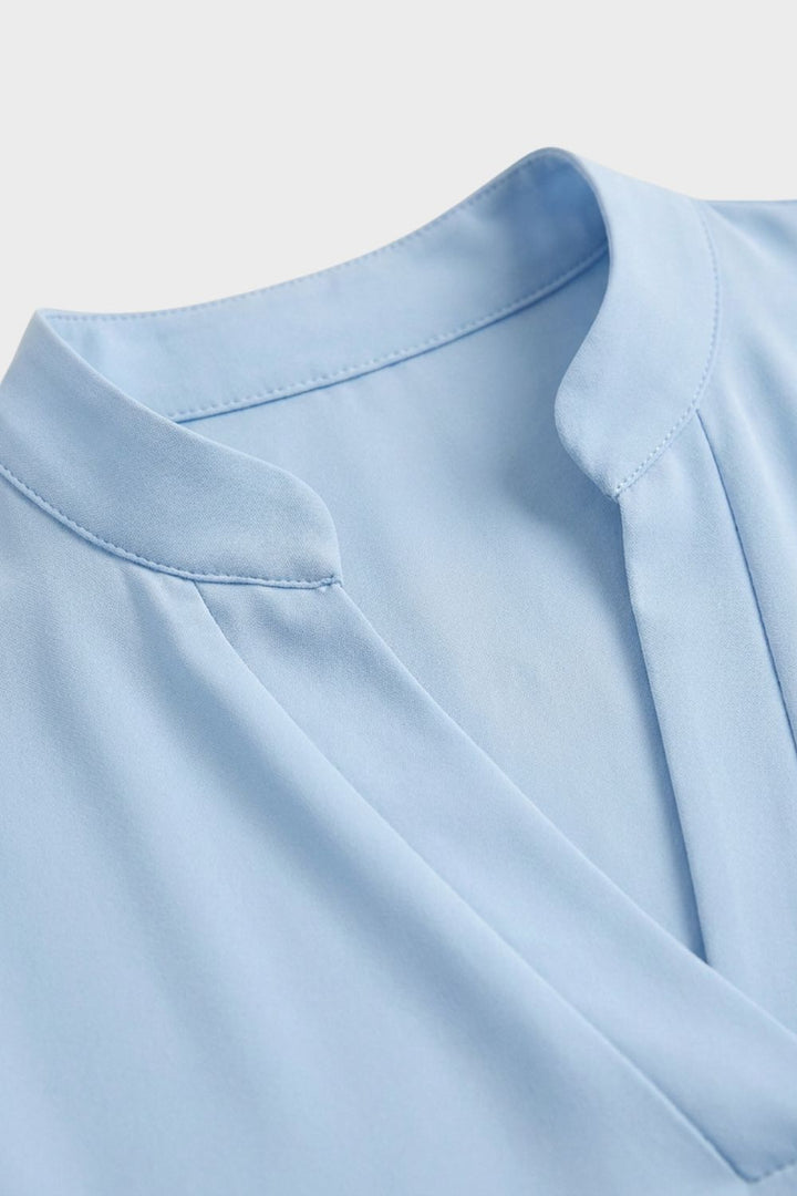 Damen Bluse | V-Ausschnitt Sommer – Detail-Ansicht