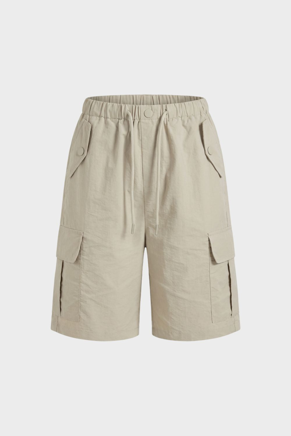 Damen Cargo Shorts mit elastischem Bund