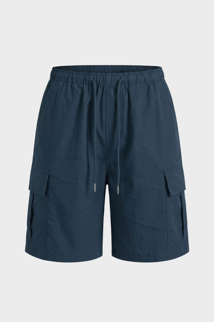 Damen Cargo Shorts mit elastischem Bund