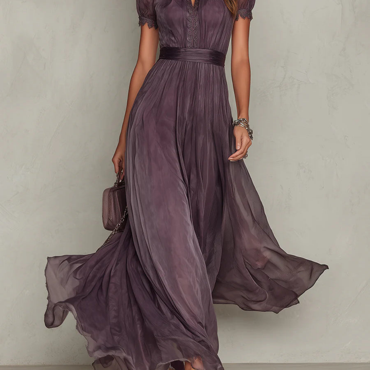 Damen Chiffon Maxikleid – Festlich – Farb-Übersicht