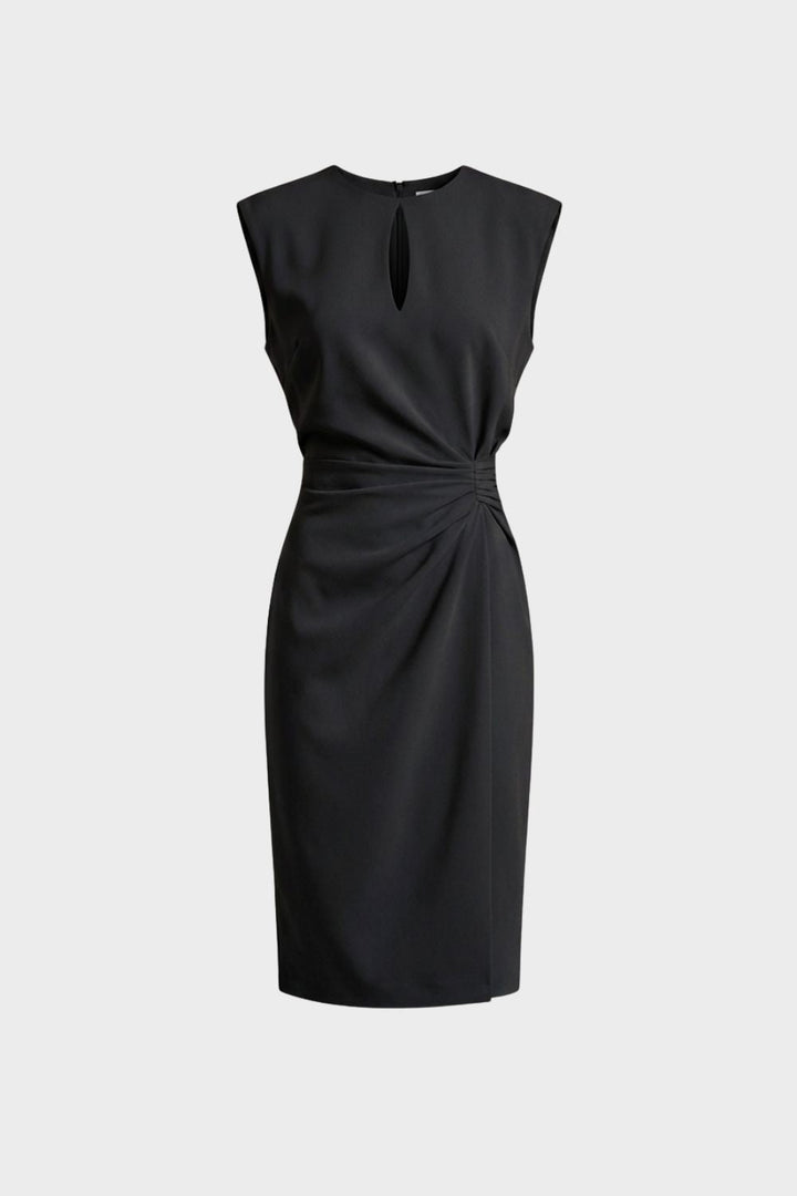 Damen Etui Midikleid – Cocktail – Rückansicht