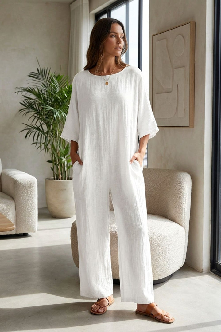 Damen Kaftan Maxikleid | Fledermaus – Tragestil-Beispiel