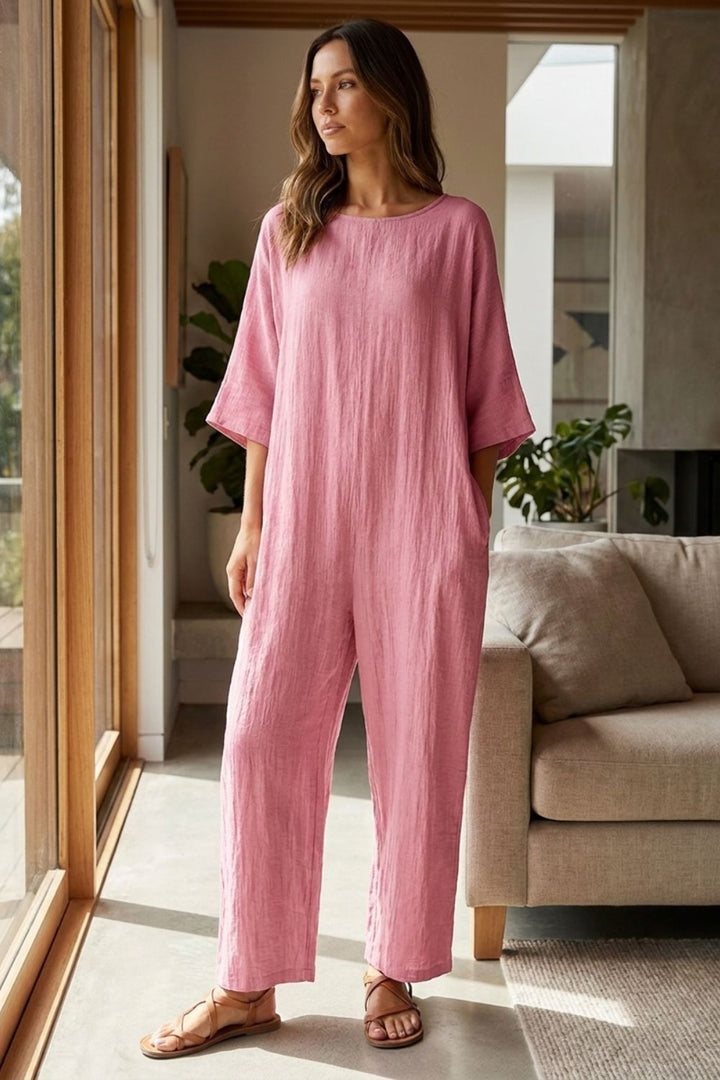 Damen Kaftan Maxikleid | Fledermaus – Side-Profile