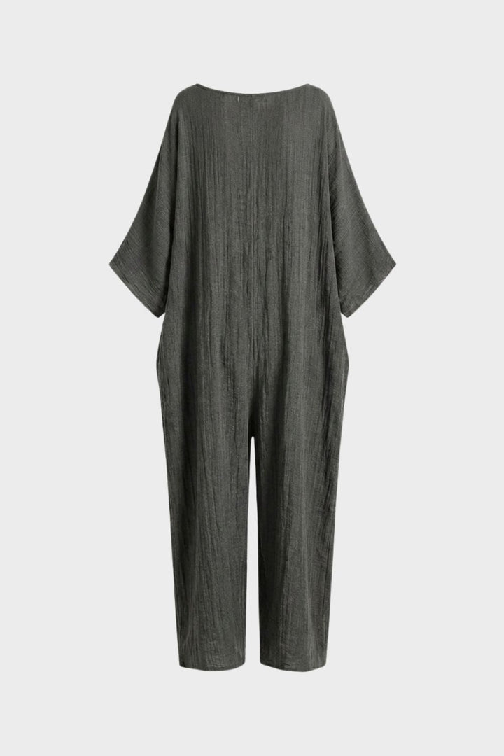 Damen Kaftan Maxikleid | Fledermaus – Detail-Ansicht