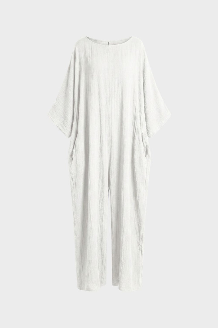 Damen Kaftan Maxikleid | Fledermaus – Material-Detail