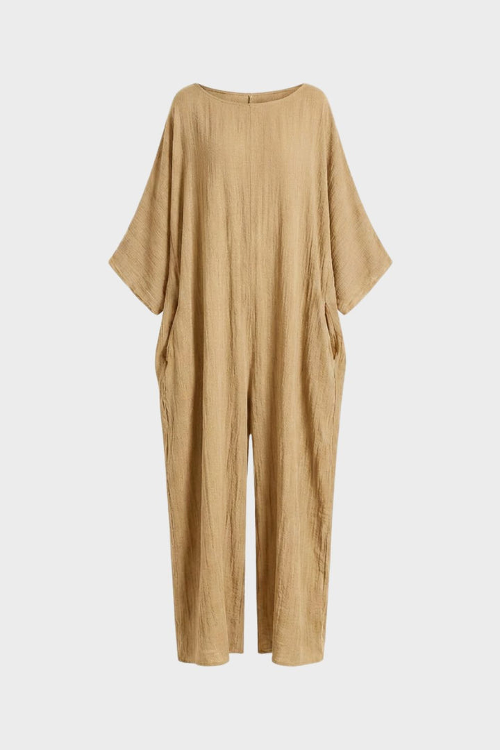 Damen Kaftan Maxikleid | Fledermaus – Rückansicht