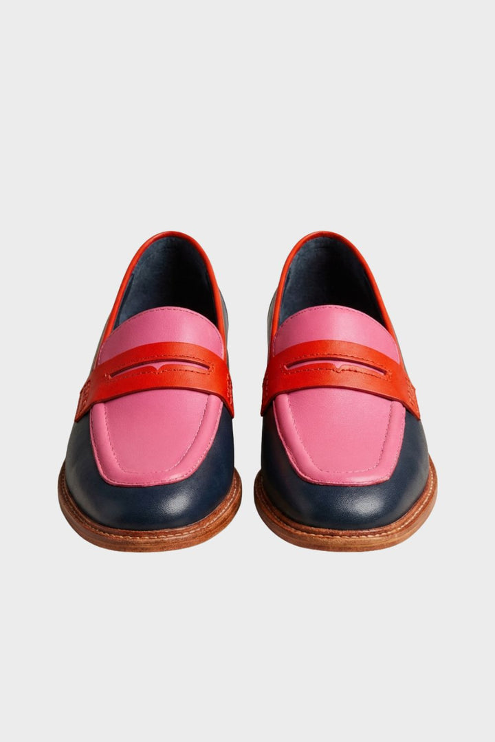 Damen Loafer mit Runder Spitze | Flach