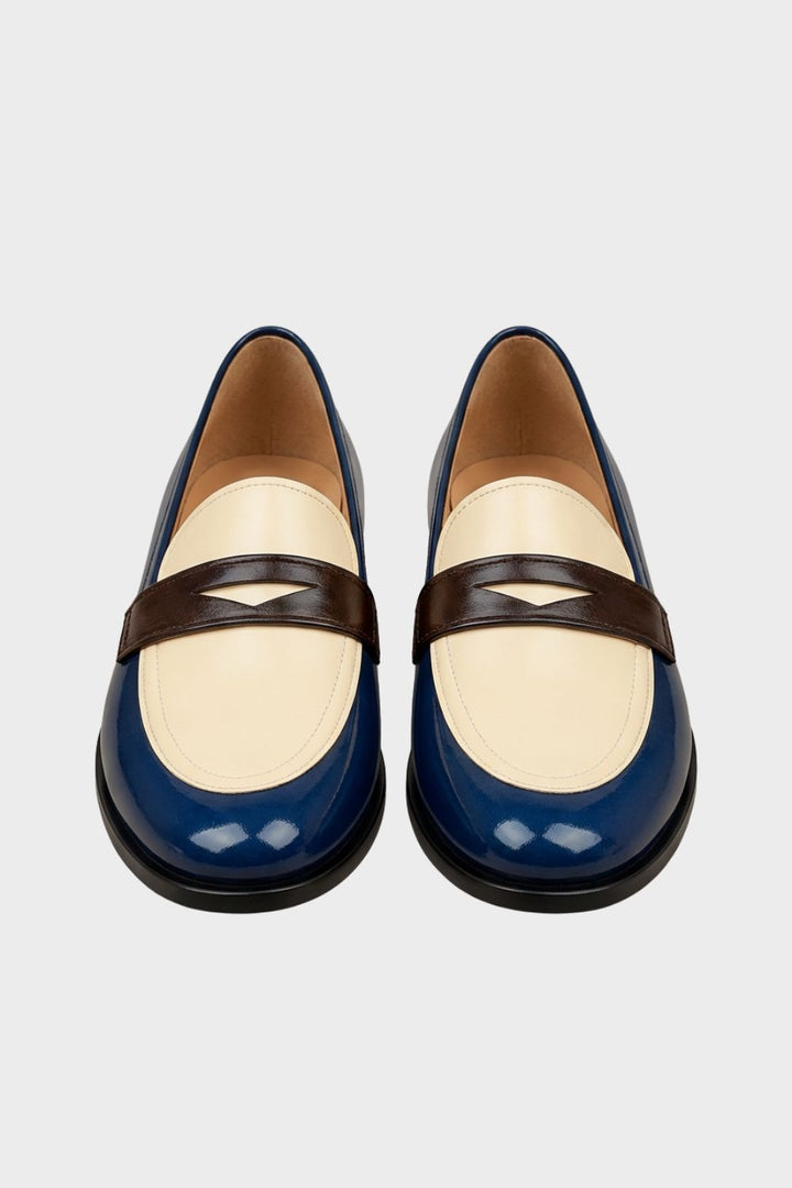 Damen Loafer mit Runder Spitze | Freizeit