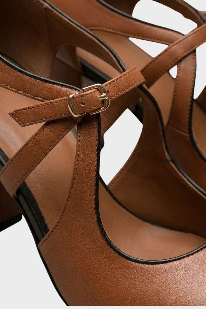 Damen Mary Jane Pumps | Riemchen