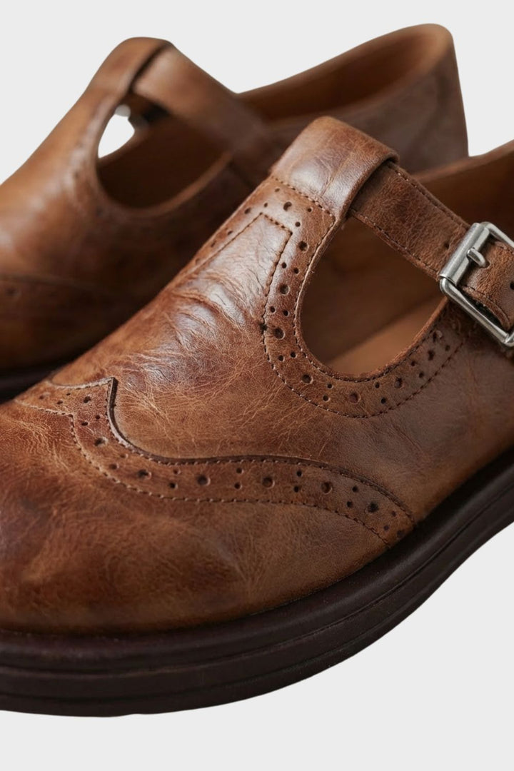 Damen Mary Jane Schuhe | Riemchen