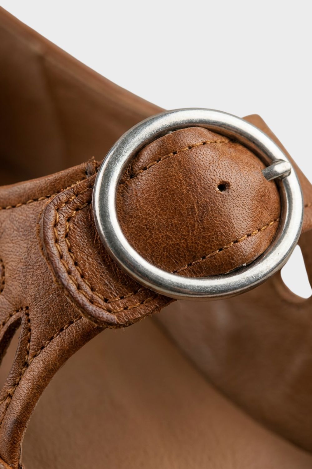 Damen Pantoletten Leder | Vintage