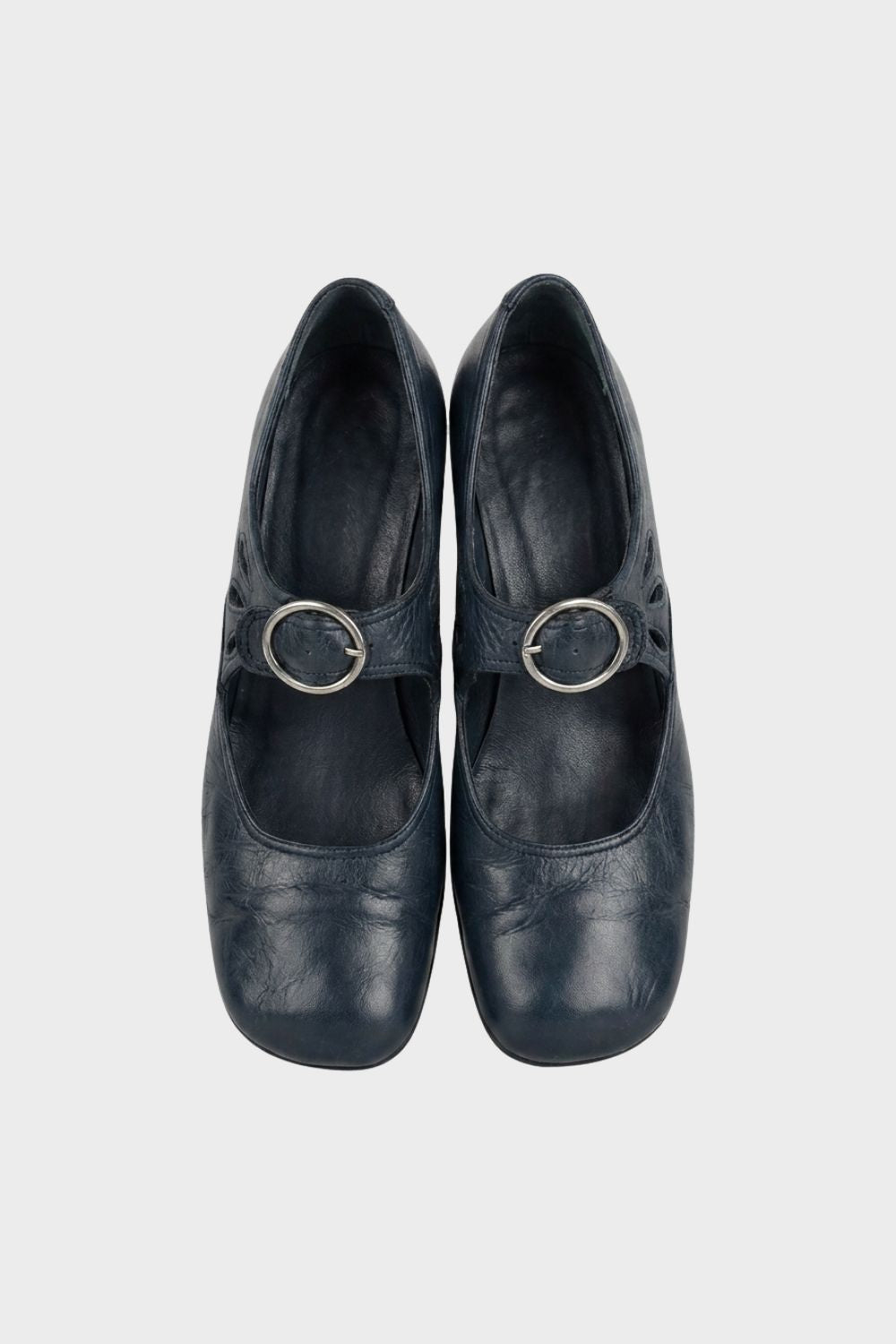 Damen Pantoletten Leder | Vintage