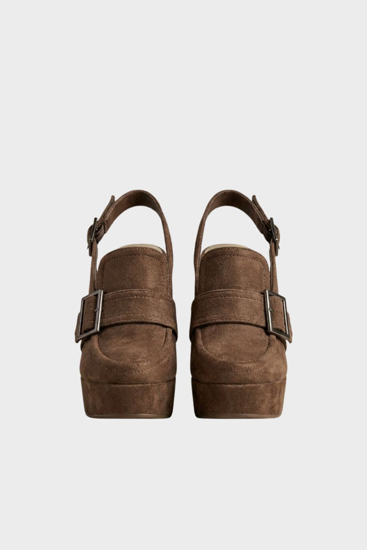 Damen Plateau Pumps | Slingback