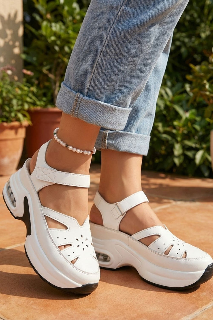 Damen Plateau Sandalen | Bequem