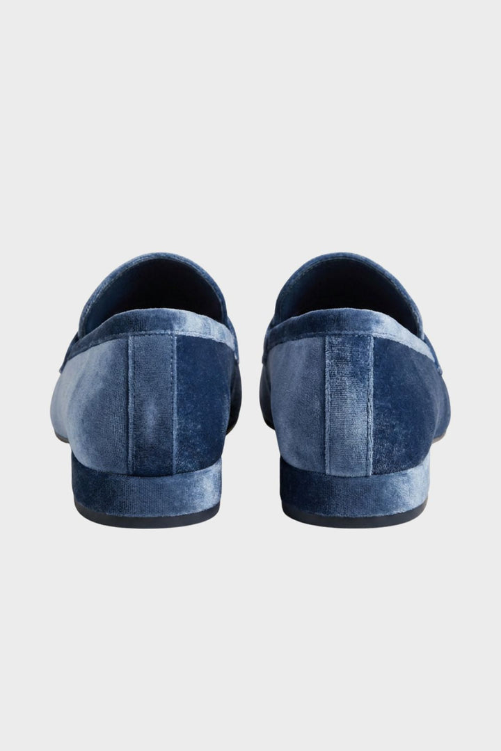 Damen Samt Penny Loafer | Slip-On