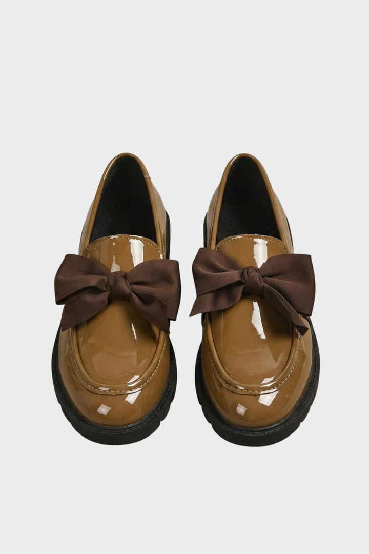 Damen Slip On Loafer | Schleifenverzierung