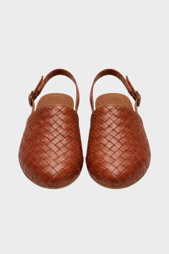Damen Spitze Mules | Geflochten