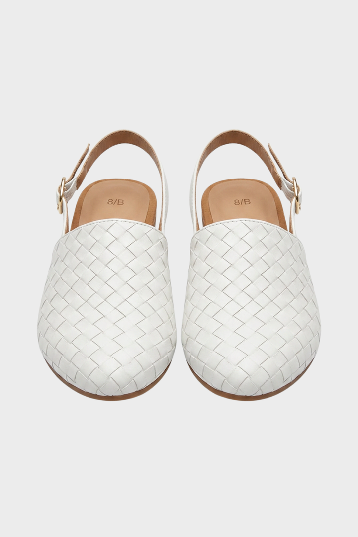 Damen Spitze Mules | Geflochten